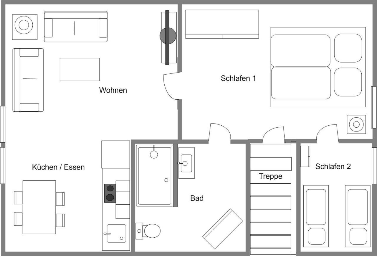 Witte Huus 75M_ Und 51M_ Ferienwoh Apartment Hooksiel Exterior foto